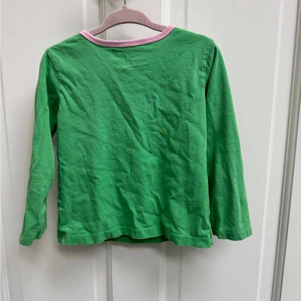 The Children’s Place 3T Girls Green Mommy’s Little Angel Long Sleeve Top Blouse